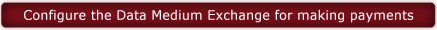 Configure the Data Medium Exchange for making payments